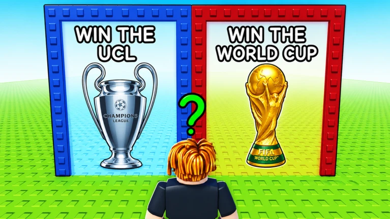Would You Rather: World Cup Obby 🌎 ekran görüntüsü