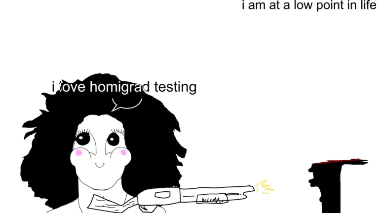 Homigrad Testing ekran görüntüsü