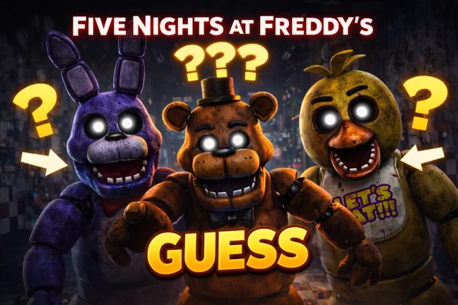 GUESS THE FNAF ANIMATRONIC 😱 ekran görüntüsü