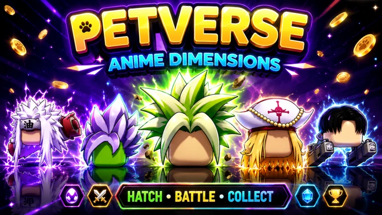 PetVerse: Anime Dimensions V1 ekran görüntüsü