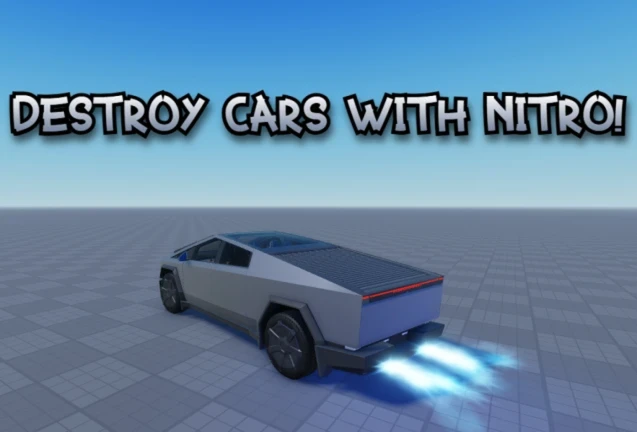 Destroy Cars with Nitro ekran görüntüsü