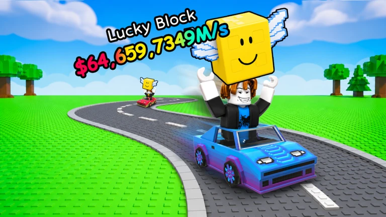 Race For Lucky Block ! ekran görüntüsü