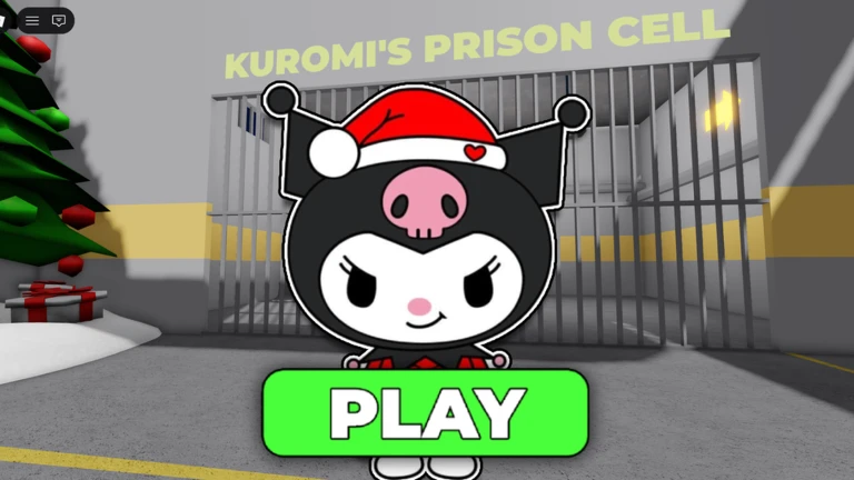 ❄️ CHRISTMAS KUROMI'S PRISON RUN! (Obby) ekran görüntüsü