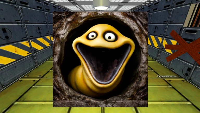 🪱 SURVIVE HUNGRY WORM IN AREA 51 🪱 ekran görüntüsü