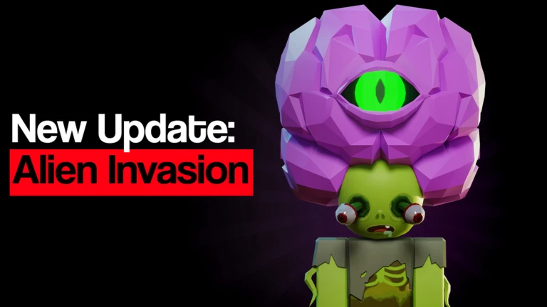 [👽] Zombies RNG -Alien Invasion!! ekran görüntüsü