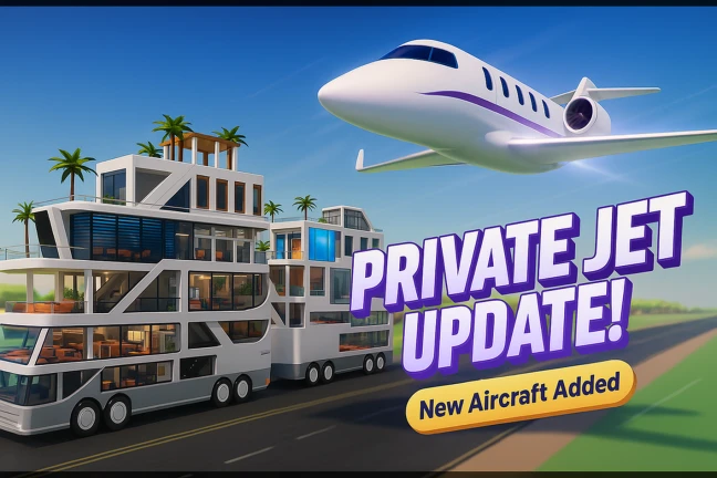 ✈️!UPDATE! Mega Luxury Bus Tycoon🚍 !UPDATE!✈️ ekran görüntüsü