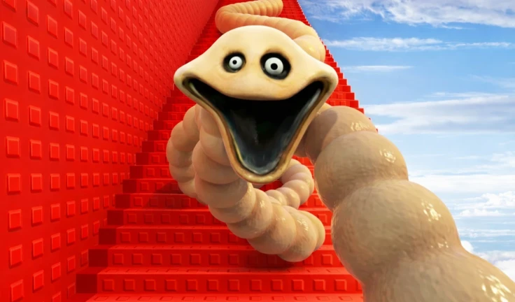 Scary Hungry Worm Tower ekran görüntüsü