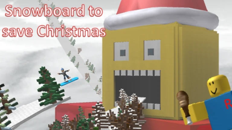 Snowboard to save Christmas! ekran görüntüsü