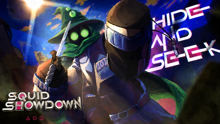 [🗡️HIDE&SEEK🔪] ⚡Squid Showdown ekran görüntüsü