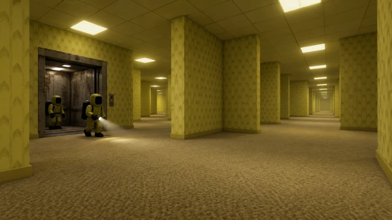 BACKROOMS: STAY QUIET [CO-OP HORROR] ekran görüntüsü