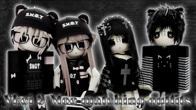🖤 (1.000+) Vkei & Moe Matching Outfit Ideas 🖤 ekran görüntüsü