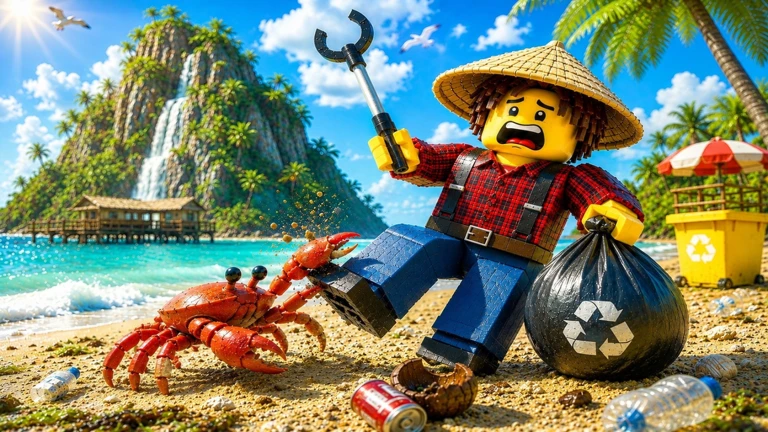 [🏝️] Clean Your Island! [Relaxing] ekran görüntüsü