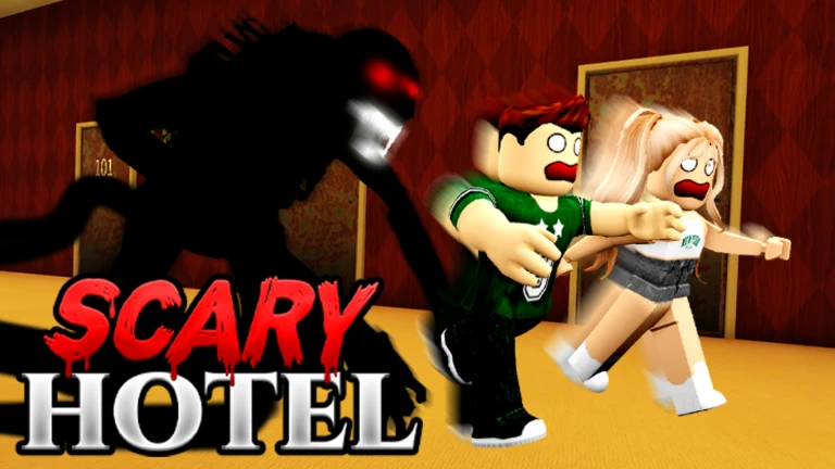 (OBBY) ESCAPE THE SCARY HOTEL OBBY👻 ekran görüntüsü