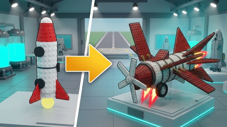 Fly Rocket for Brainrots ekran görüntüsü