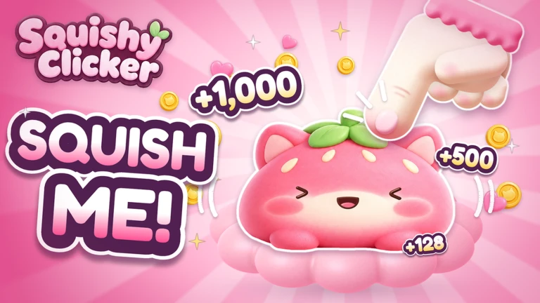 [🐉BIG UPDATE!] Squishy Clicker 🍓 ekran görüntüsü