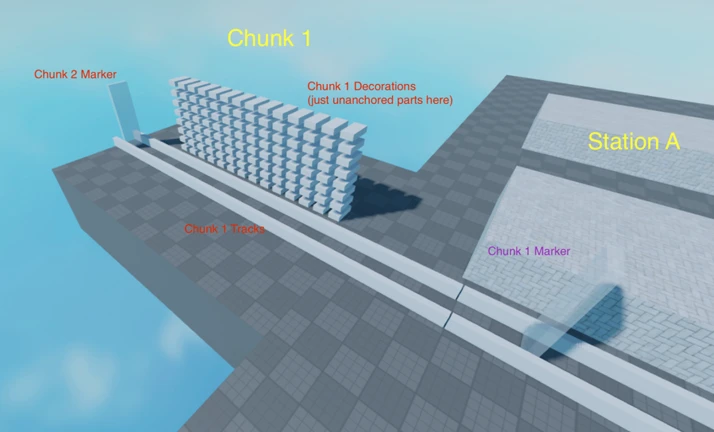 Train Game (Chunk Loading) ekran görüntüsü