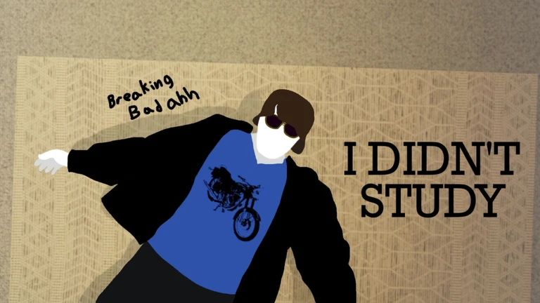 I Didn't Study | Cone's 2024 Gamejam Submission ekran görüntüsü