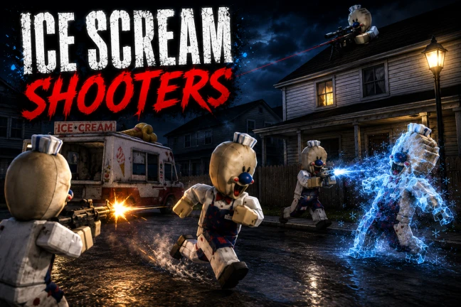 ice Scream Shooters ekran görüntüsü