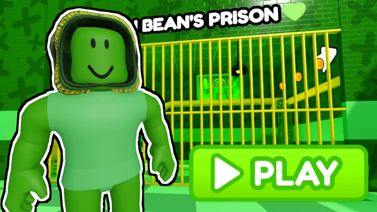 💚GREEN BEAN'S PRISON RUN OBBY ekran görüntüsü