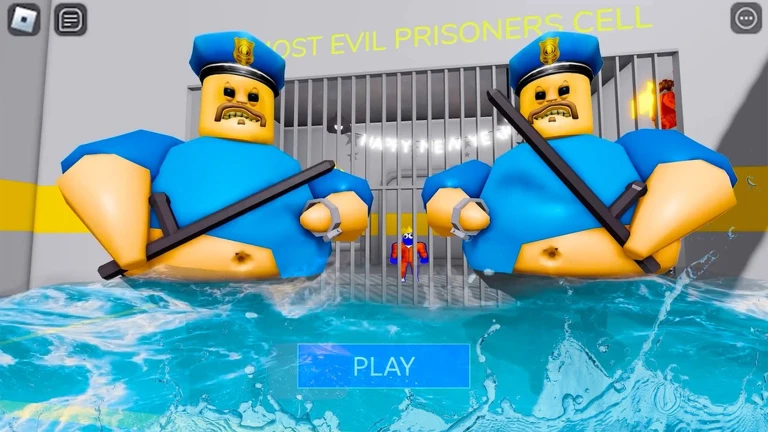 🌊WATER MODE PRISON RUN ESCAPE! [ITEMS] ekran görüntüsü