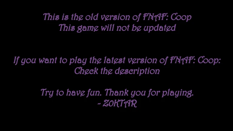 FNAF: Co-op - Classic ekran görüntüsü