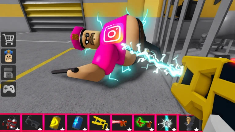 INSTA-GRAM POLICE PRISON RUN! (Obby) ekran görüntüsü