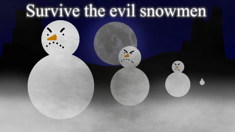 Survive the evil snowmen! ekran görüntüsü