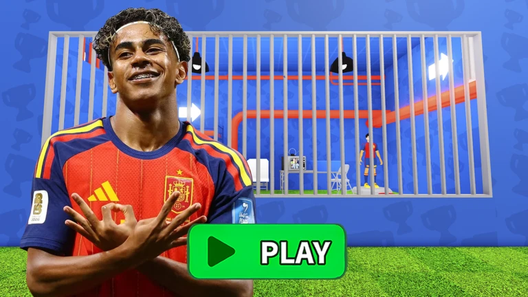 ⚽️LAMINE YAMAL PRISON RUN! (Obby) ekran görüntüsü
