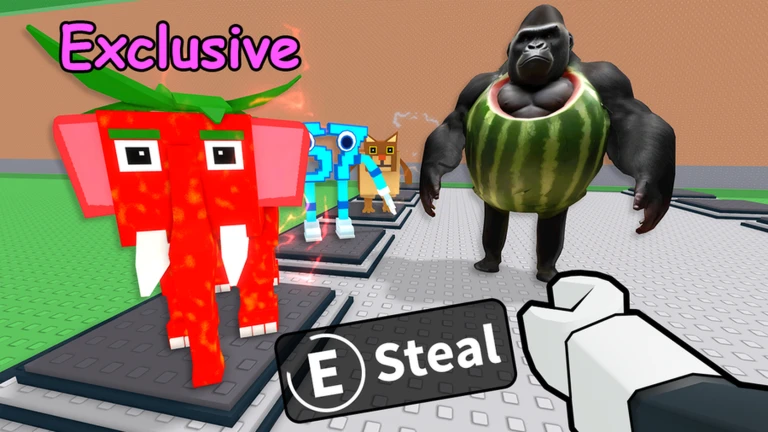 Steal Brainrots From Guards 🧠 ekran görüntüsü