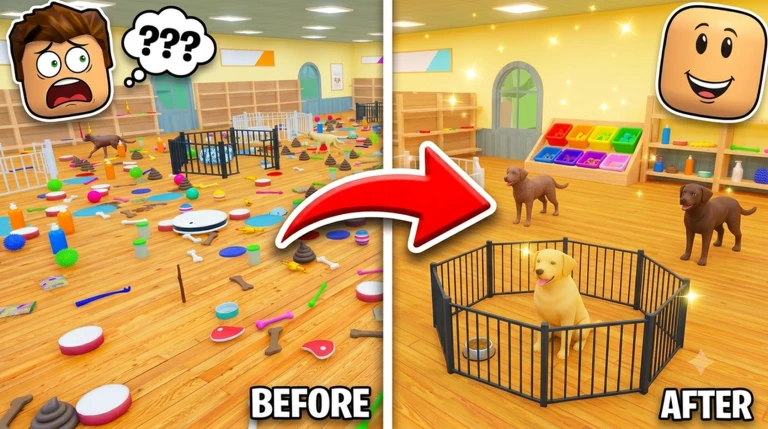 Clean the Animal Daycare! ekran görüntüsü
