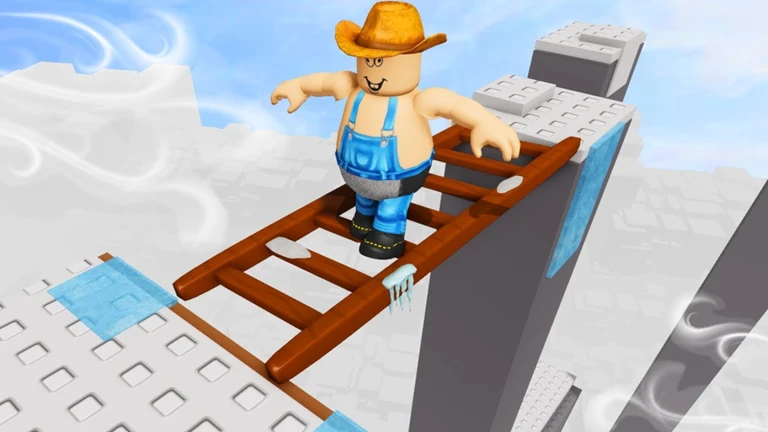 🪜Impossible Ladder Stairs Obby! ekran görüntüsü