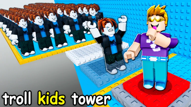 Troll Kids Tower 💀 ekran görüntüsü