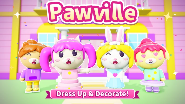 Pawville: Dress Up & Decorate ekran görüntüsü