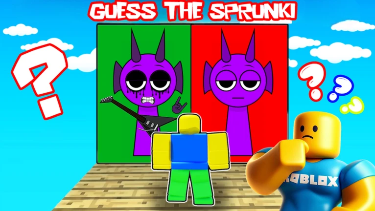 Guess the Sprunki Quiz ekran görüntüsü