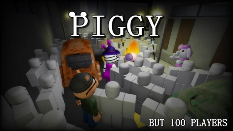 Piggy But it’s 100 Players - Book 1 ekran görüntüsü