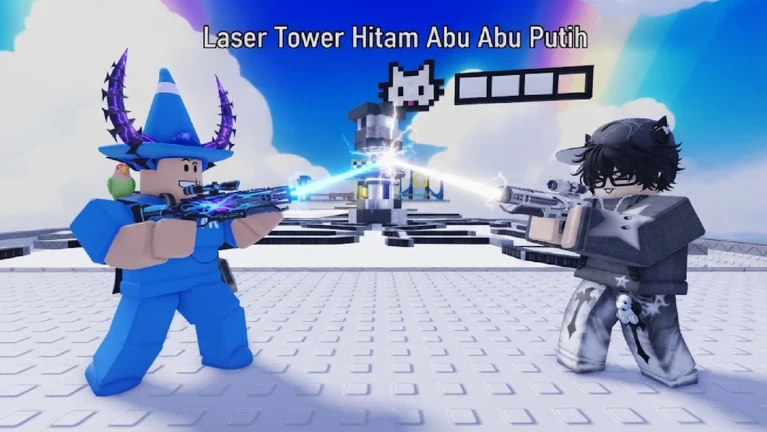 [NEW] Laser Tower Hitam Abu Abu Putih 🤍 ekran görüntüsü