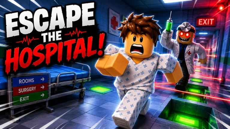 Escape The Hospital Obby! ekran görüntüsü