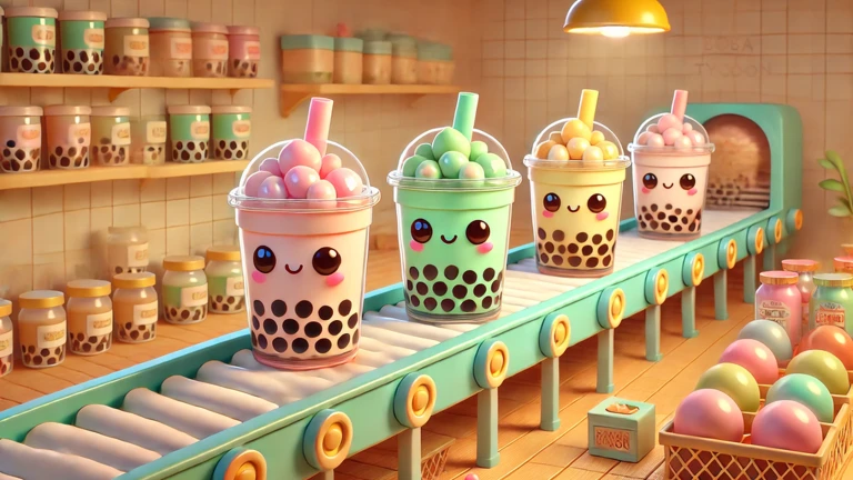 Boba Shop Tycoon🧋 ekran görüntüsü