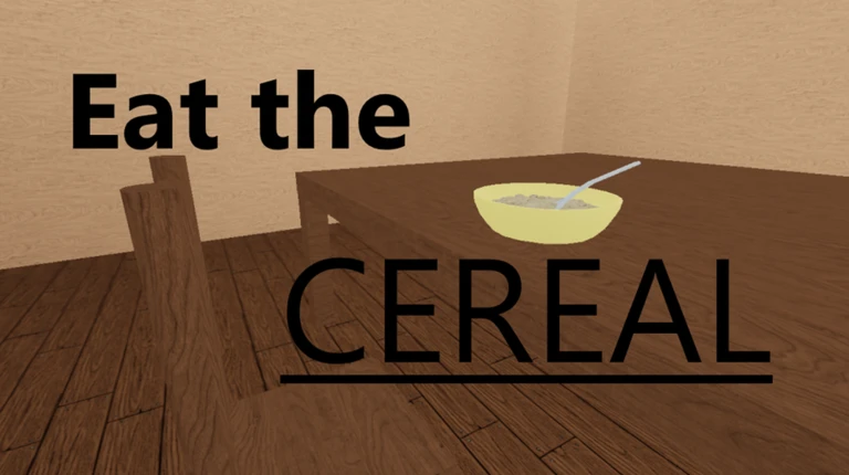 Eat cereal simulator ekran görüntüsü