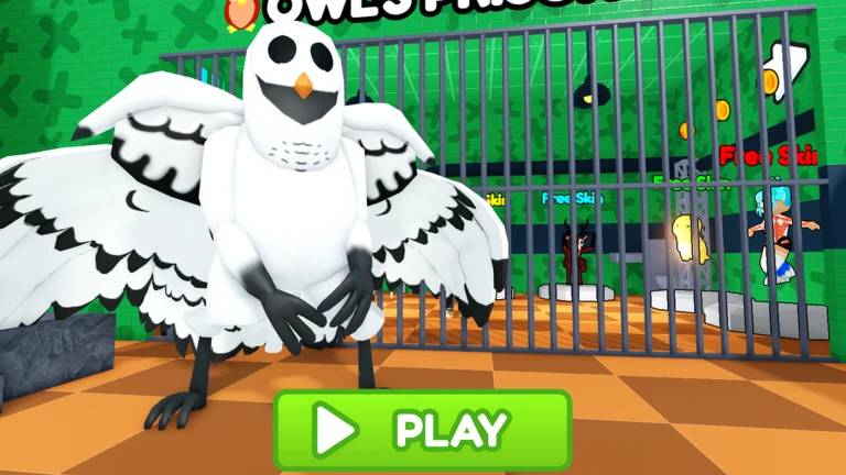 🦉 OWL'S PRISON RUN OBBY ekran görüntüsü