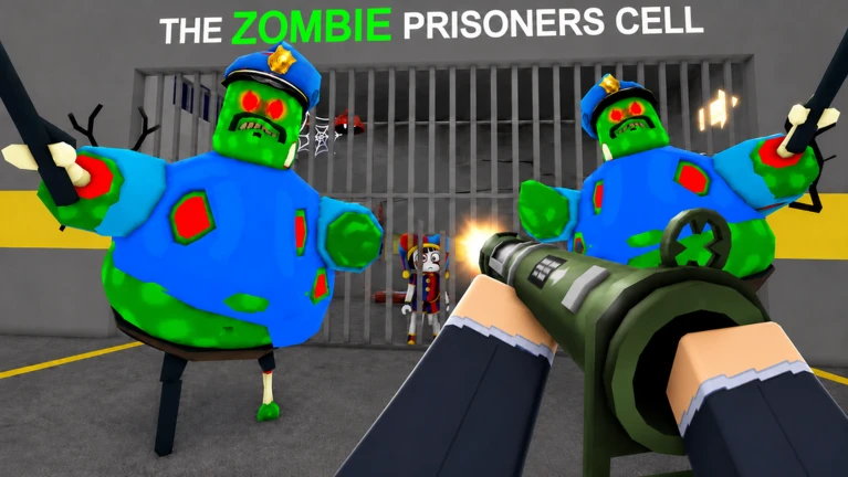ZOMBIE POLICE PRISON RUN! (Obby) ekran görüntüsü
