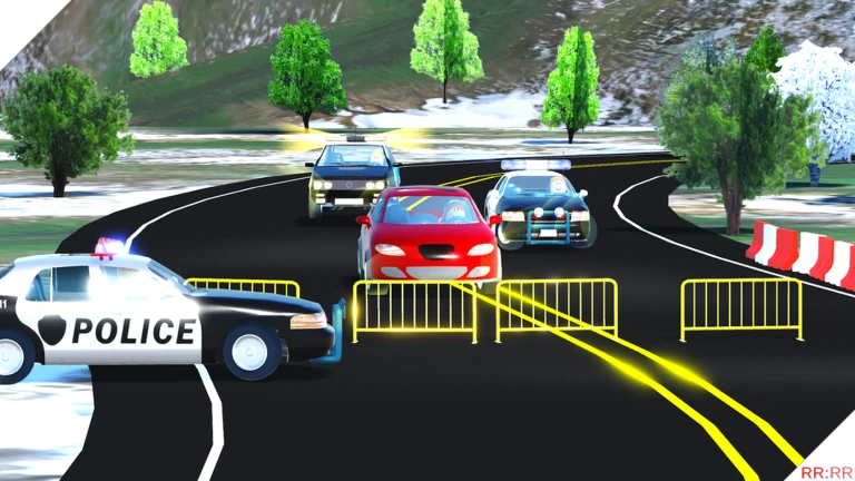 🚔🚘 REV & RUN: Road Rush! ekran görüntüsü