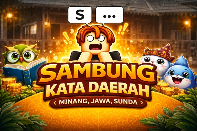 [📚] SAMBUNG KATA DAERAH 💬 ekran görüntüsü