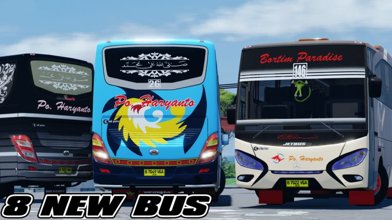 Pantura Road Bus Simulator ekran görüntüsü
