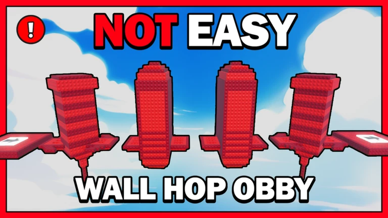 NOT EASY Wall Hop Obby ekran görüntüsü