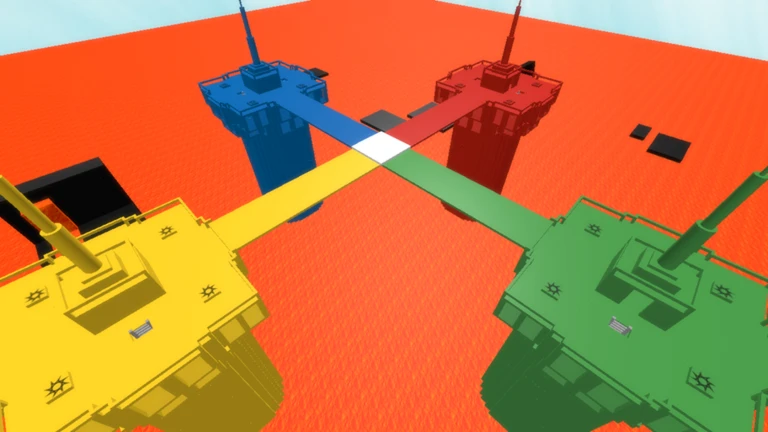 Blue vs green vs yellow vs red! ekran görüntüsü