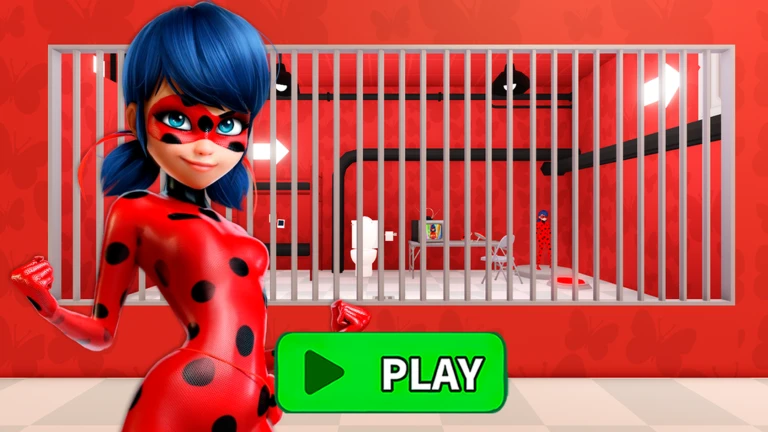 🐞LADYBUG PRISON RUN! (Obby) ekran görüntüsü