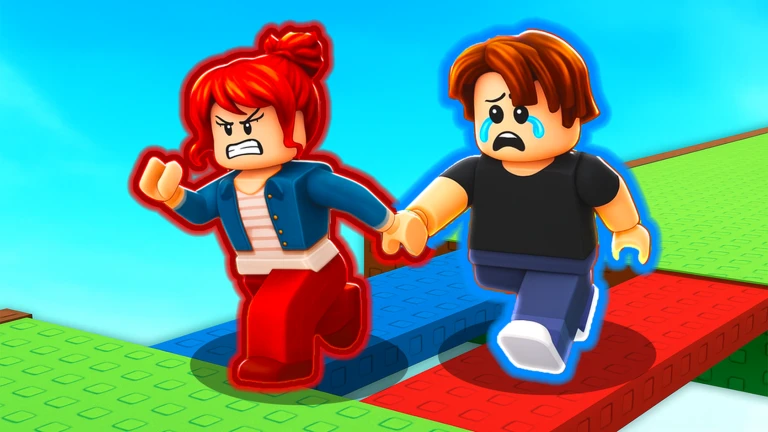 Hold Hands [2 Player Obby] ekran görüntüsü