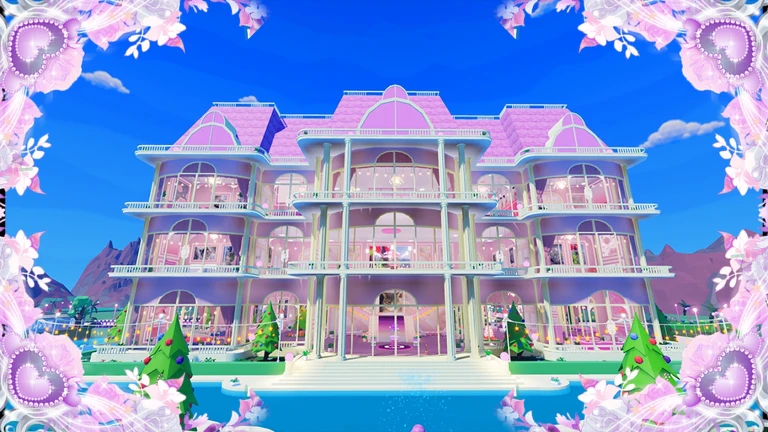 🏩Girl's pink mansion life🏩【Tycoon】 ekran görüntüsü