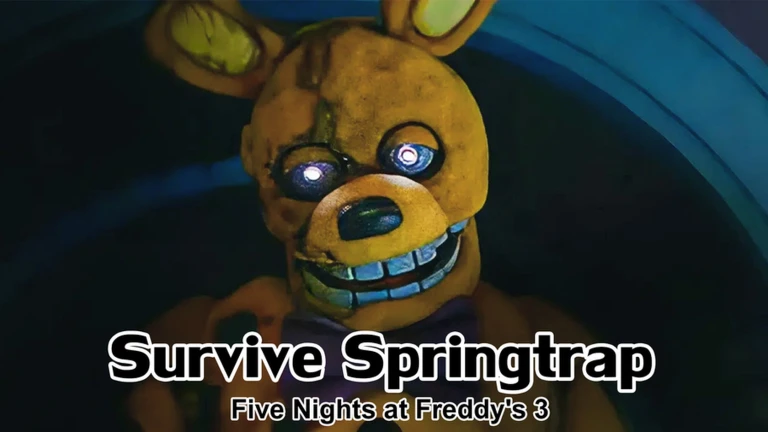 Survive Springtrap [FNAF] ekran görüntüsü